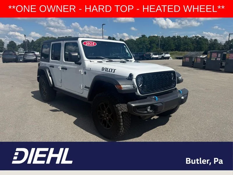Used 2024 White Jeep Willys 4xe image 1