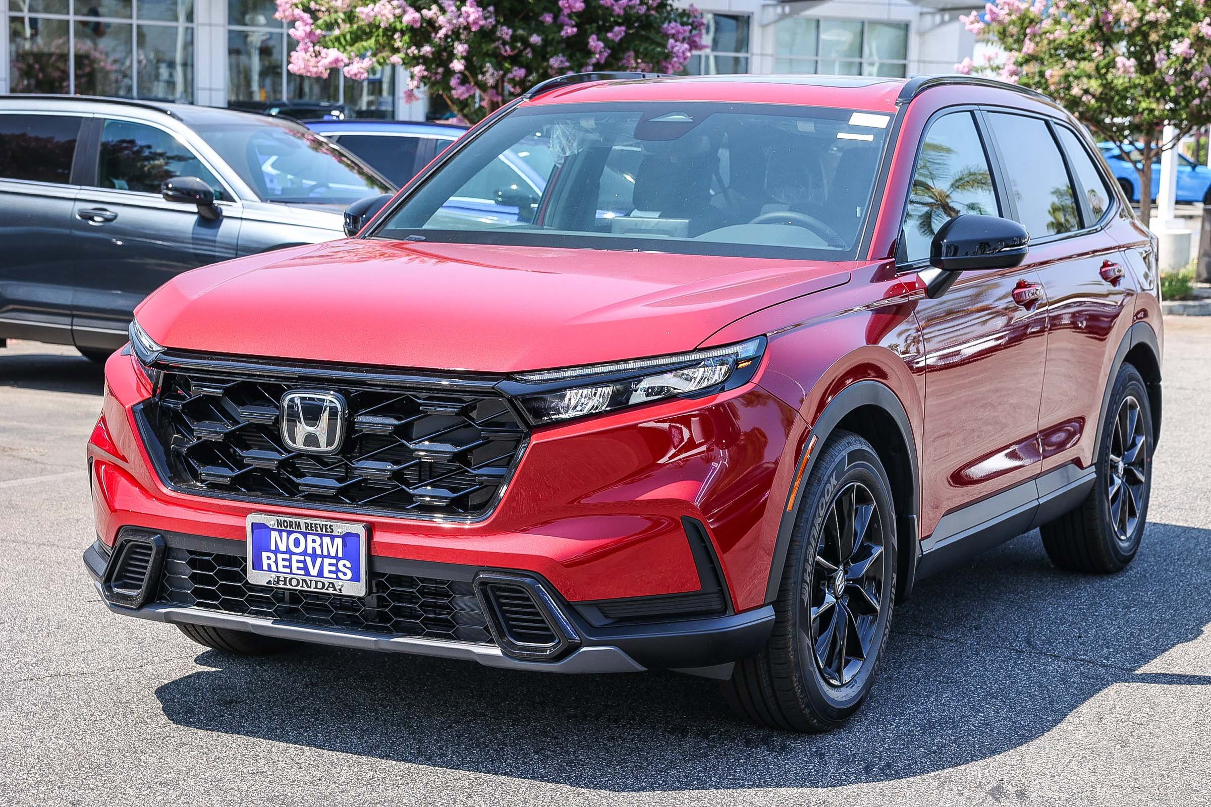 New 2027 Radiant Red Metallic Honda Sport FWD image 3