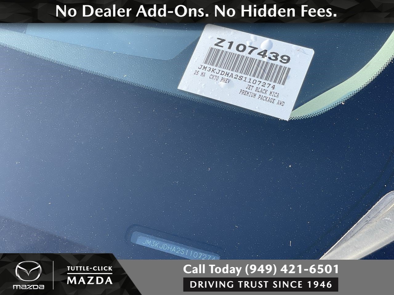 Used 2025 Jet Black Mica Mazda Premium Package image 36