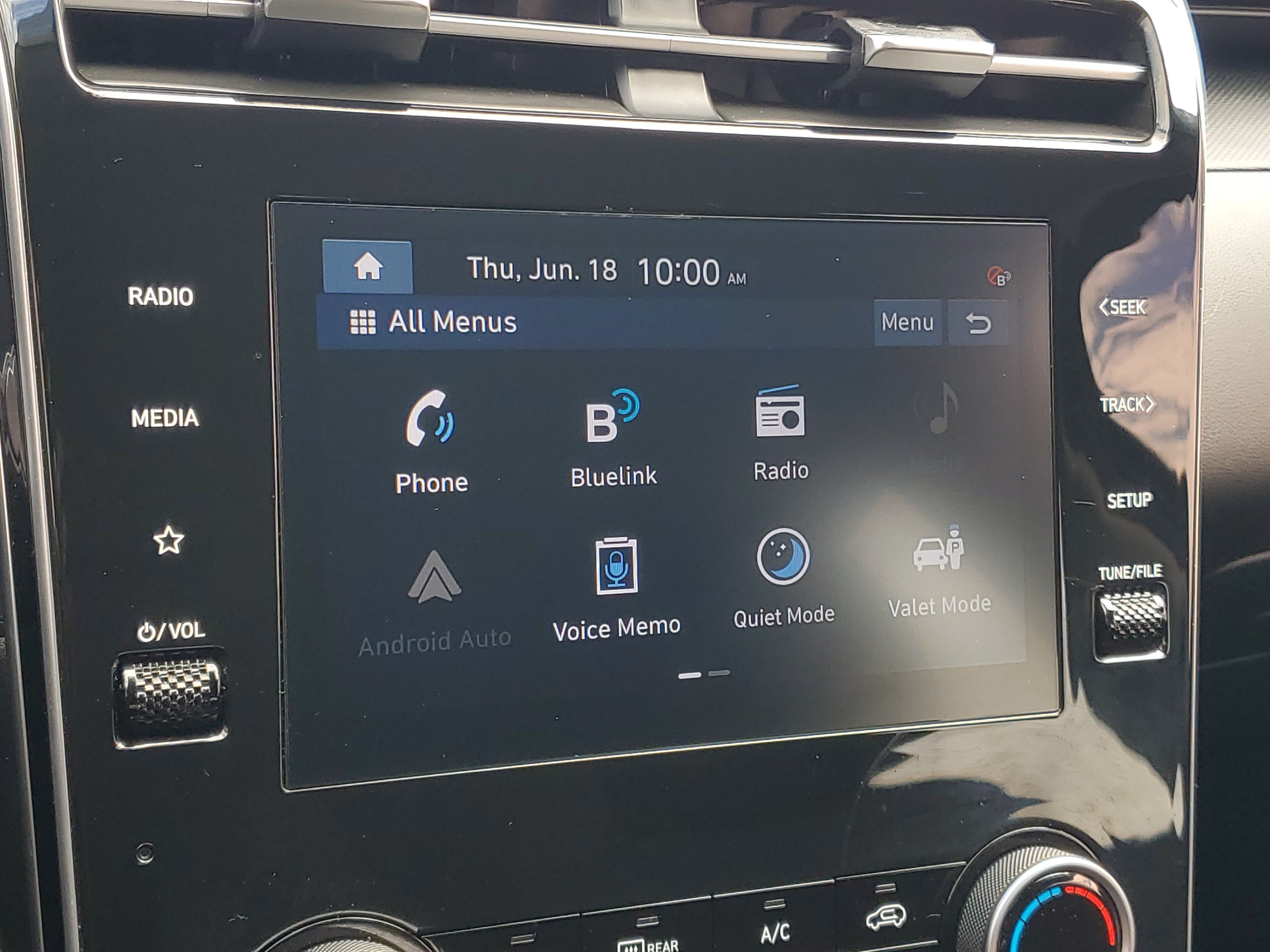Used 2022 Intense Blue Hyundai SEL image 27