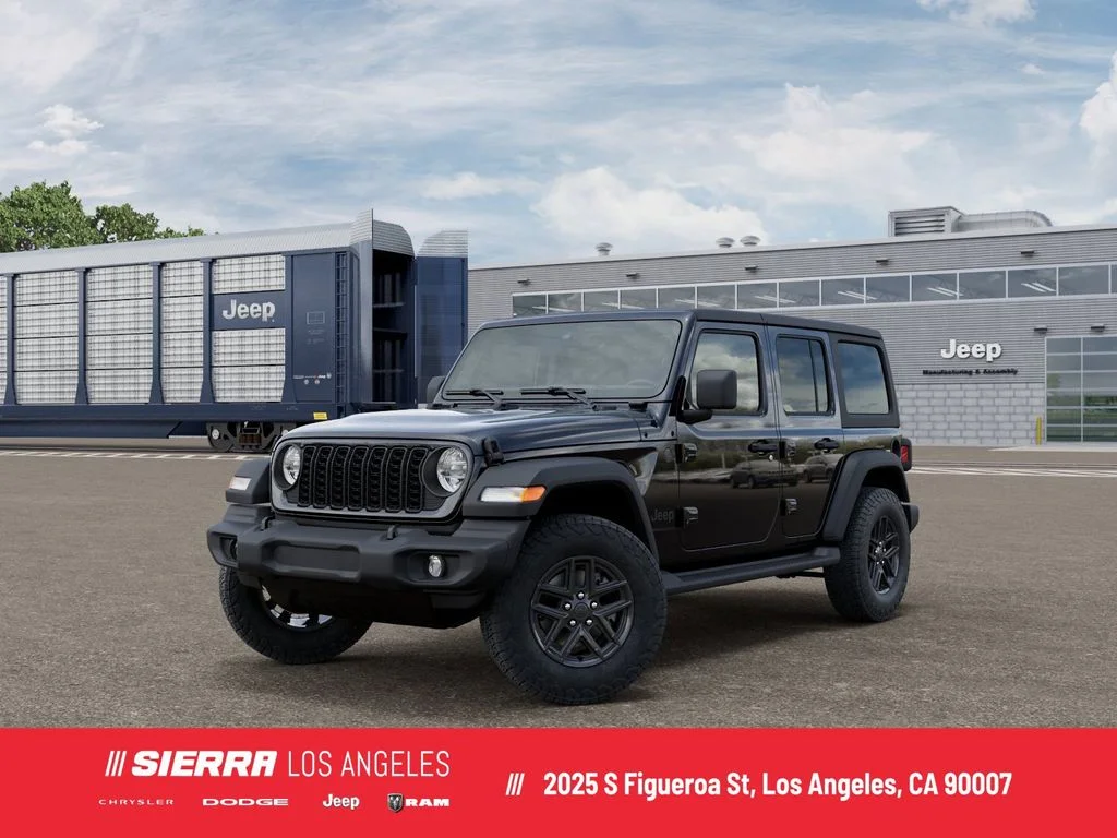 New 2026 Black Clear-Coat Exterior Paint Jeep Sport S image 1