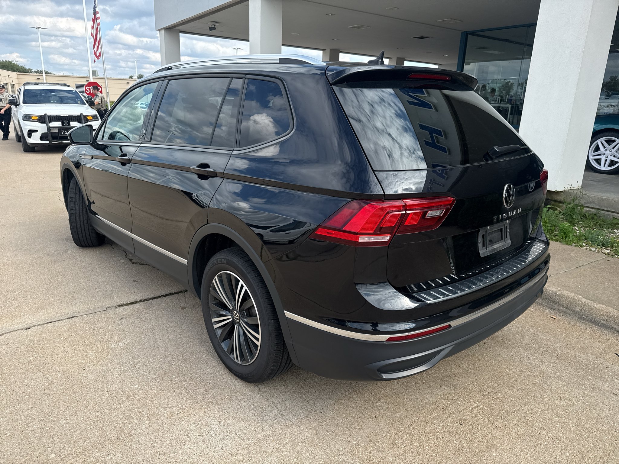 Used 2024 Deep Black Pearl Volkswagen Wolfsburg Edition image 8