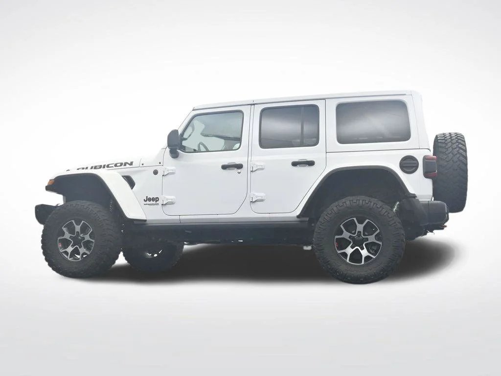 Used 2021 White Jeep Unlimited Rubicon image 37