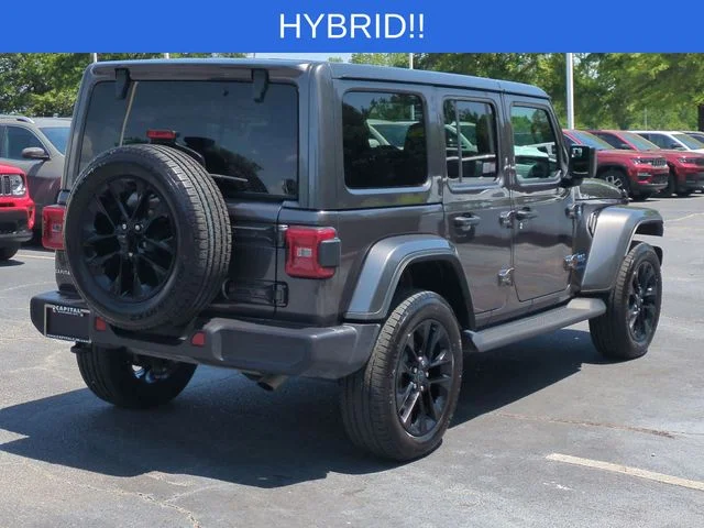 Used 2025 Gray Jeep Sahara 4xe image 5