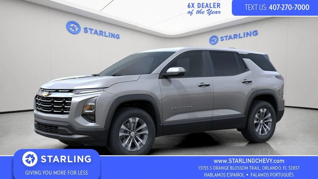 New 2026 Sterling Gray Metallic Chevrolet LT image 1