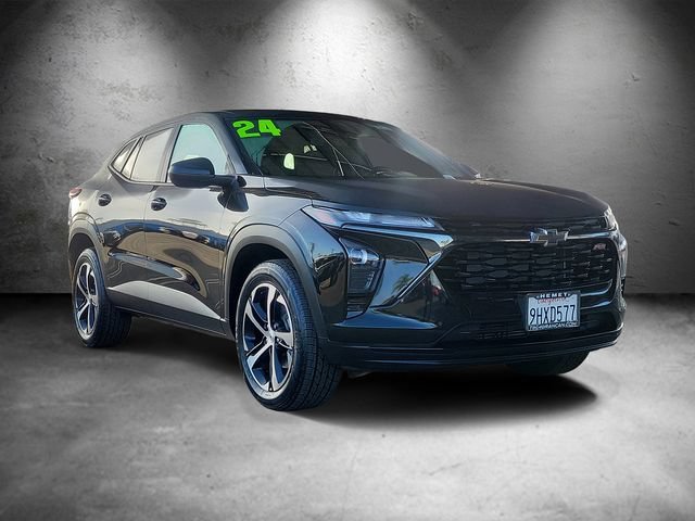 Used 2024 Chevrolet Trax RS with VIN KL77LGE20RC057977 for sale in Hemet, CA