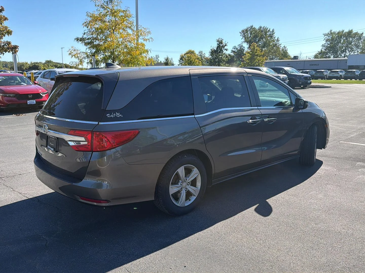 Used 2019 Pacific Pewter Metallic Honda EX image 7