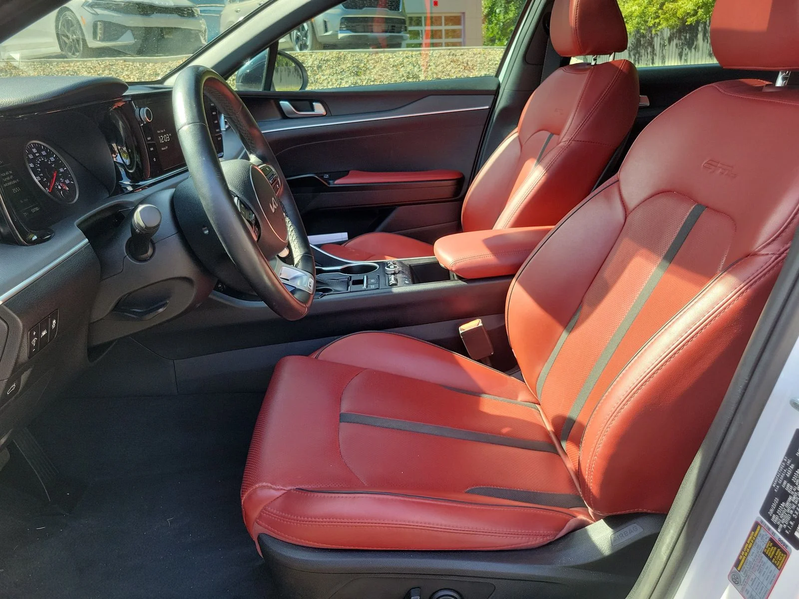 Certified Used 2024 White Pearl Kia GT-Line image 9