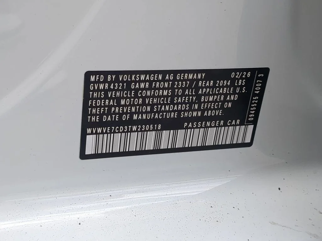 New 2026 White/off-white Volkswagen Autobahn image 34