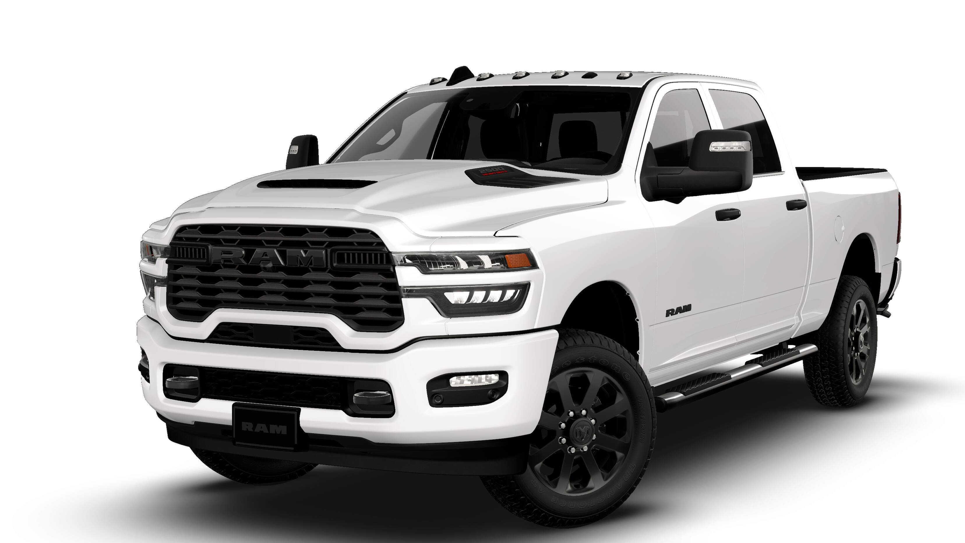 New 2026 Bright White Clear-Coat Exterior Paint RAM  image 1