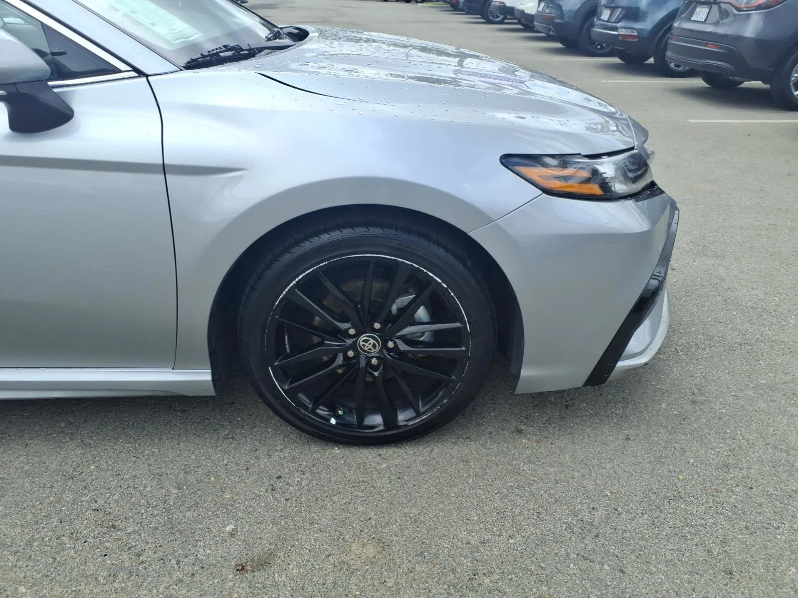 Used 2023 Celestial Silver Metallic Toyota XSE image 5