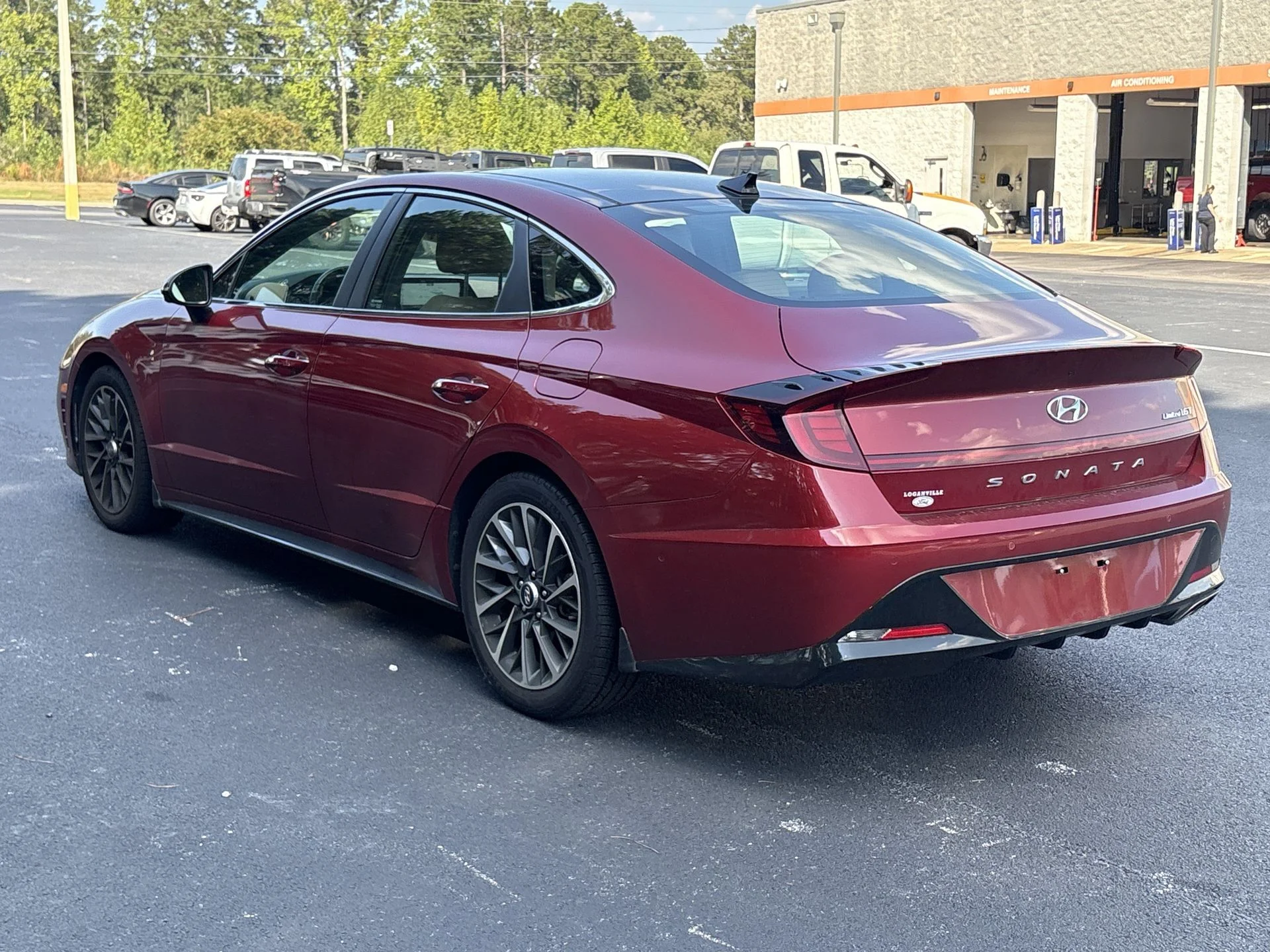 Certified Used 2023 Red Hyundai Limited image 17