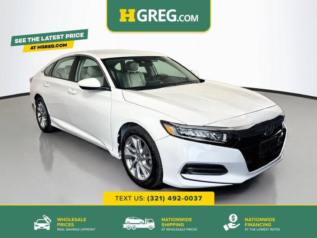 Used 2020 Platinum White Pearl Honda LX image 1