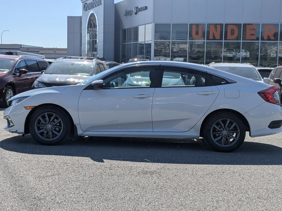 Used 2021 White Honda EX - - FWD - Sunroof - Heated Mirrors - Keyless Entry - Smart Device Integration & More! image 5