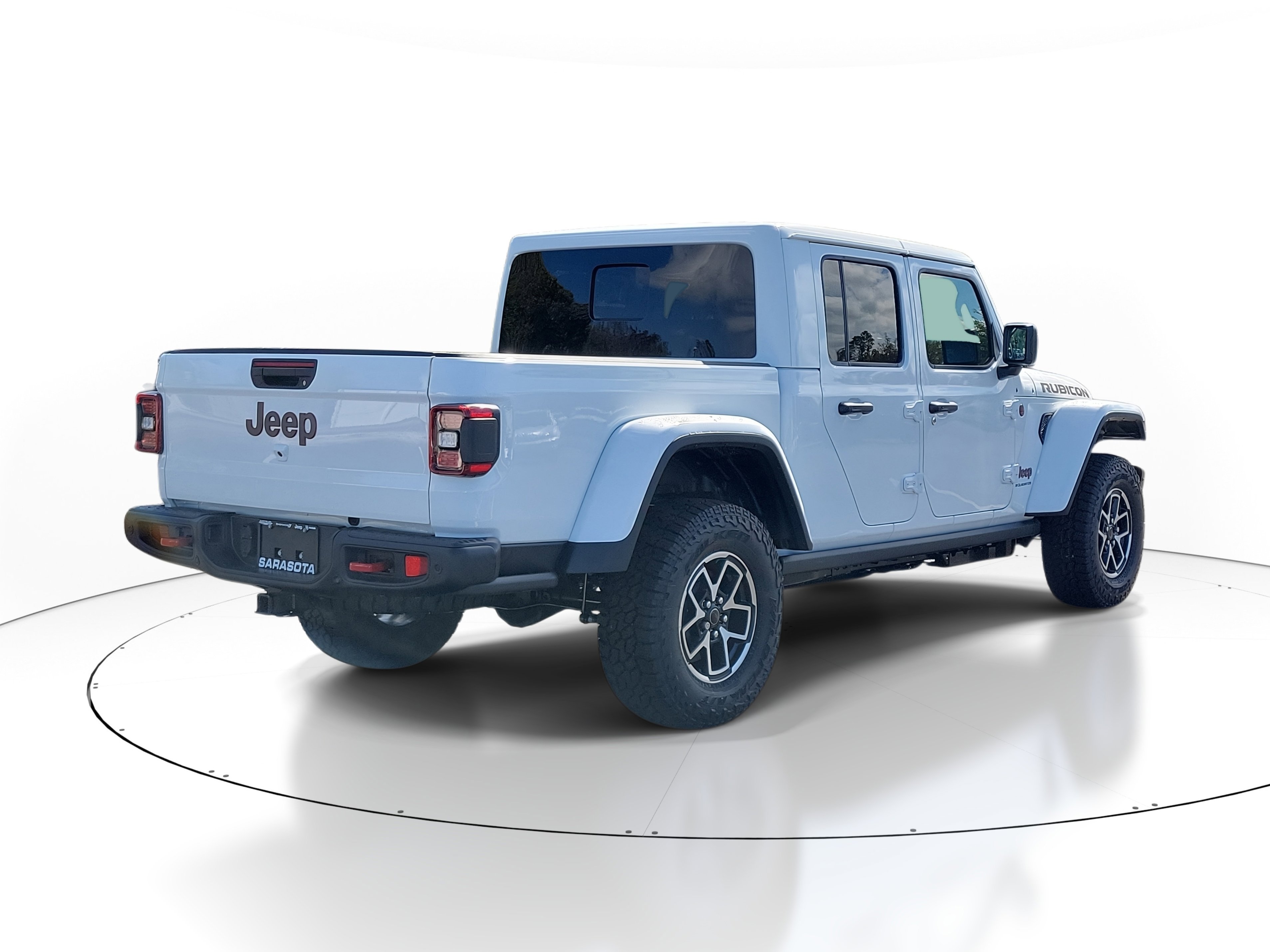 New 2026 Bright White Clear-Coat Exterior Paint Jeep Rubicon X image 6