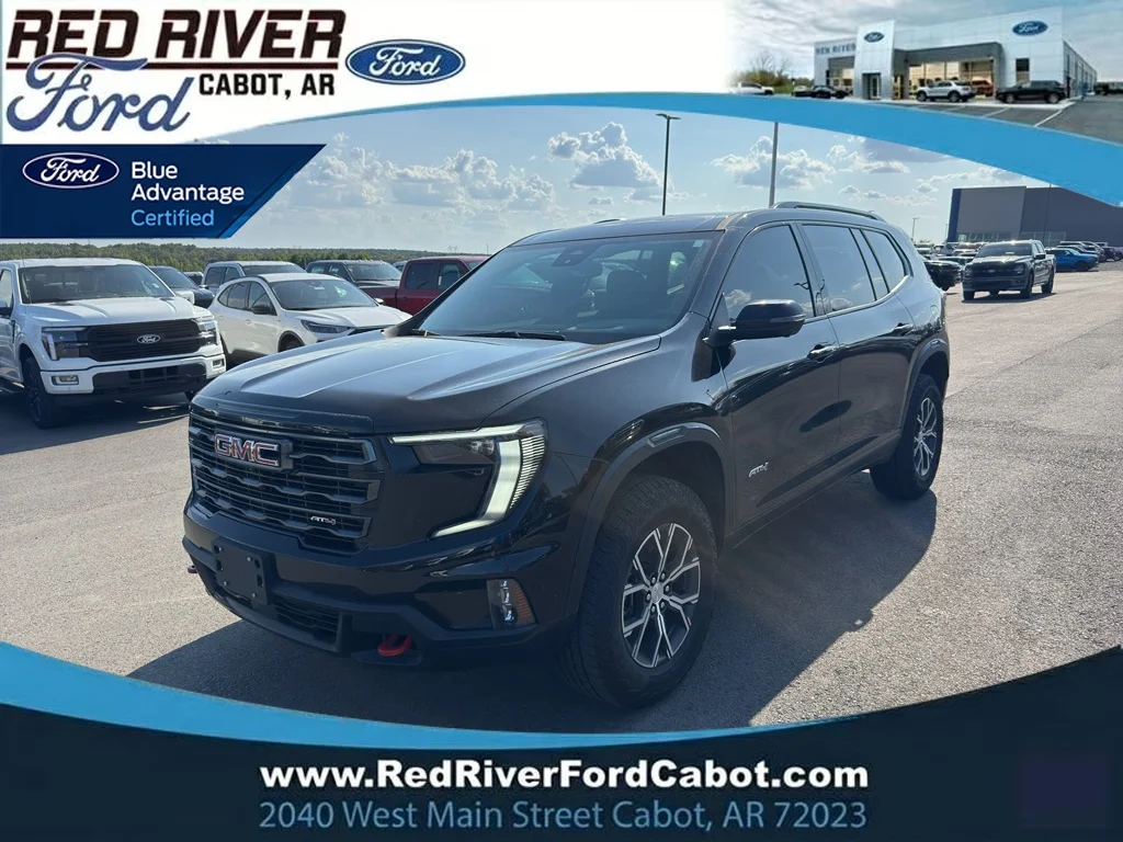 Used 2024 Ebony Twilight Metallic GMC AWD AT4 image 1