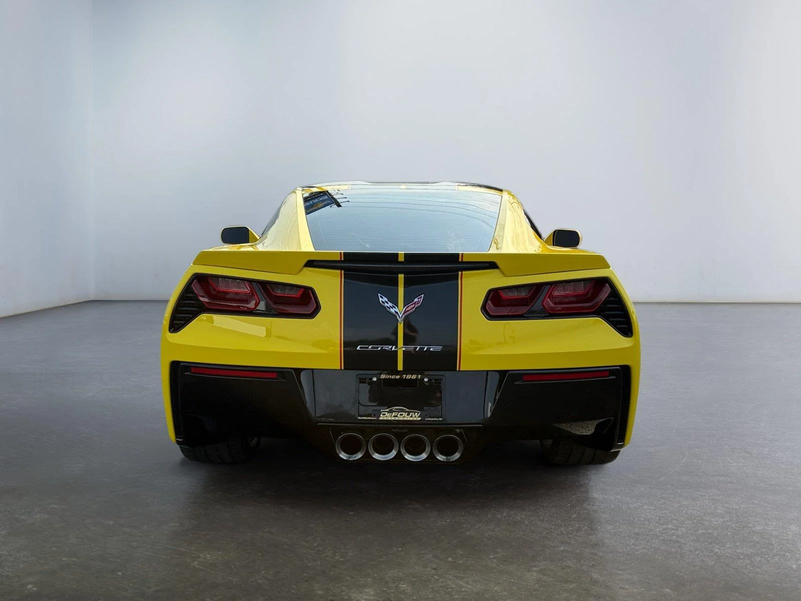 Used 2016 Corvette Racing Yellow Tintcoat Chevrolet Z51 3LT image 4