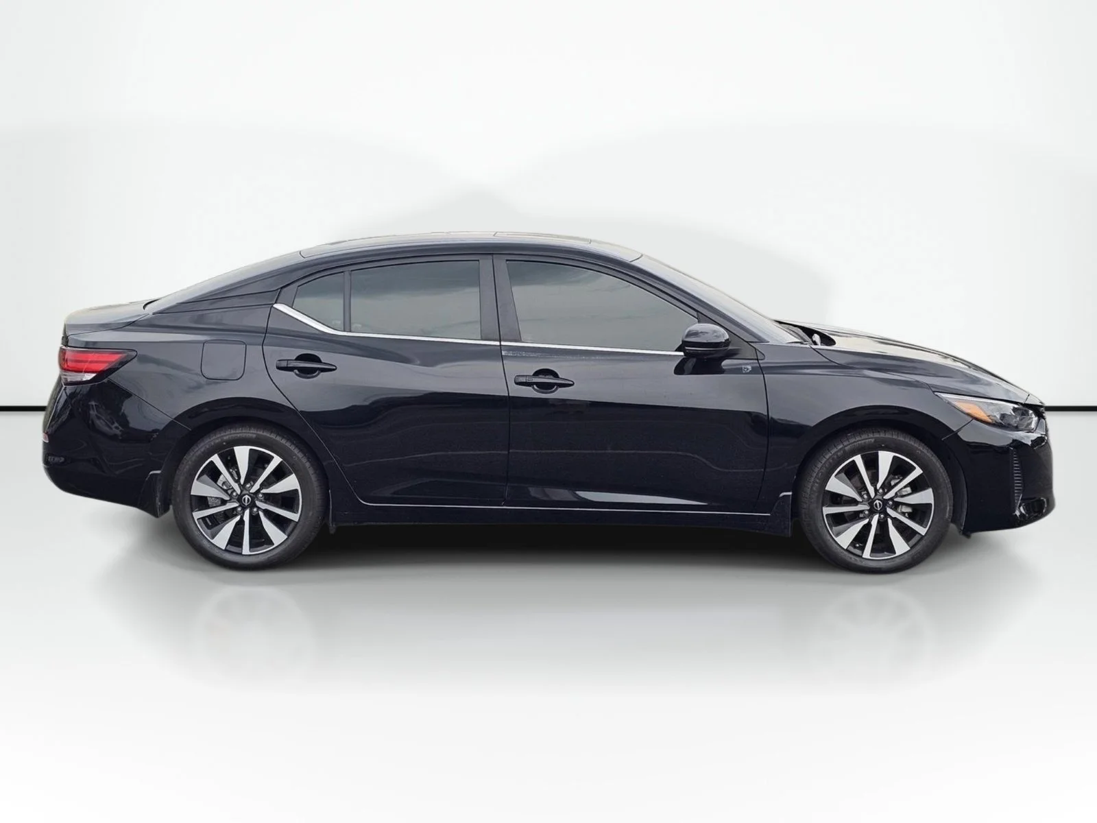 Used 2024 Super Black Nissan SV image 7
