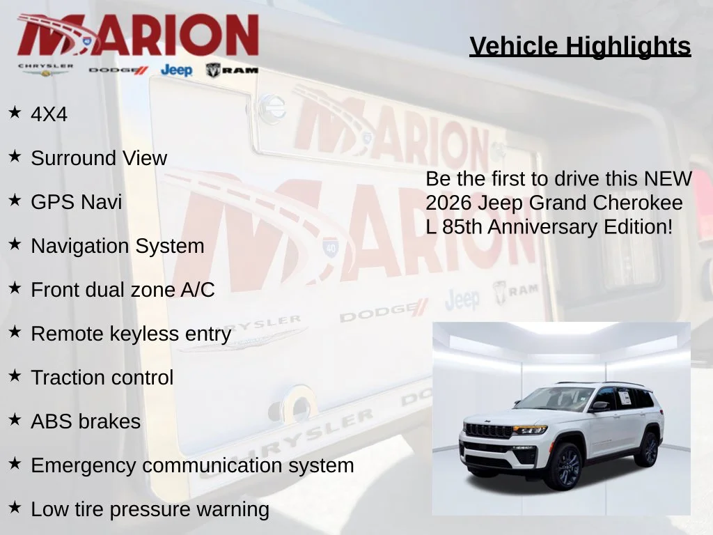 New 2026 White Jeep 85th Anniversary Edition image 5