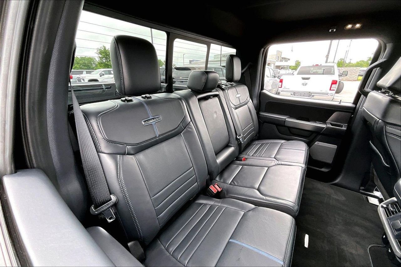 Used 2024 Antimatter Blue Metallic Ford Platinum image 27