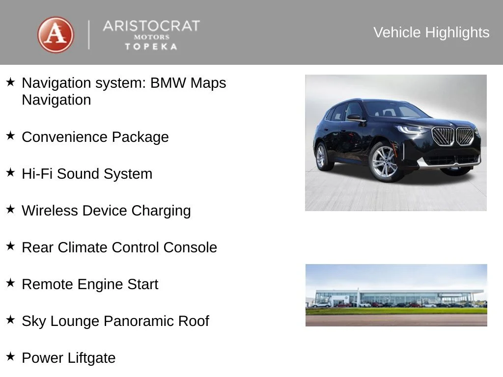 Used 2025 Black BMW 30 xDrive image 4