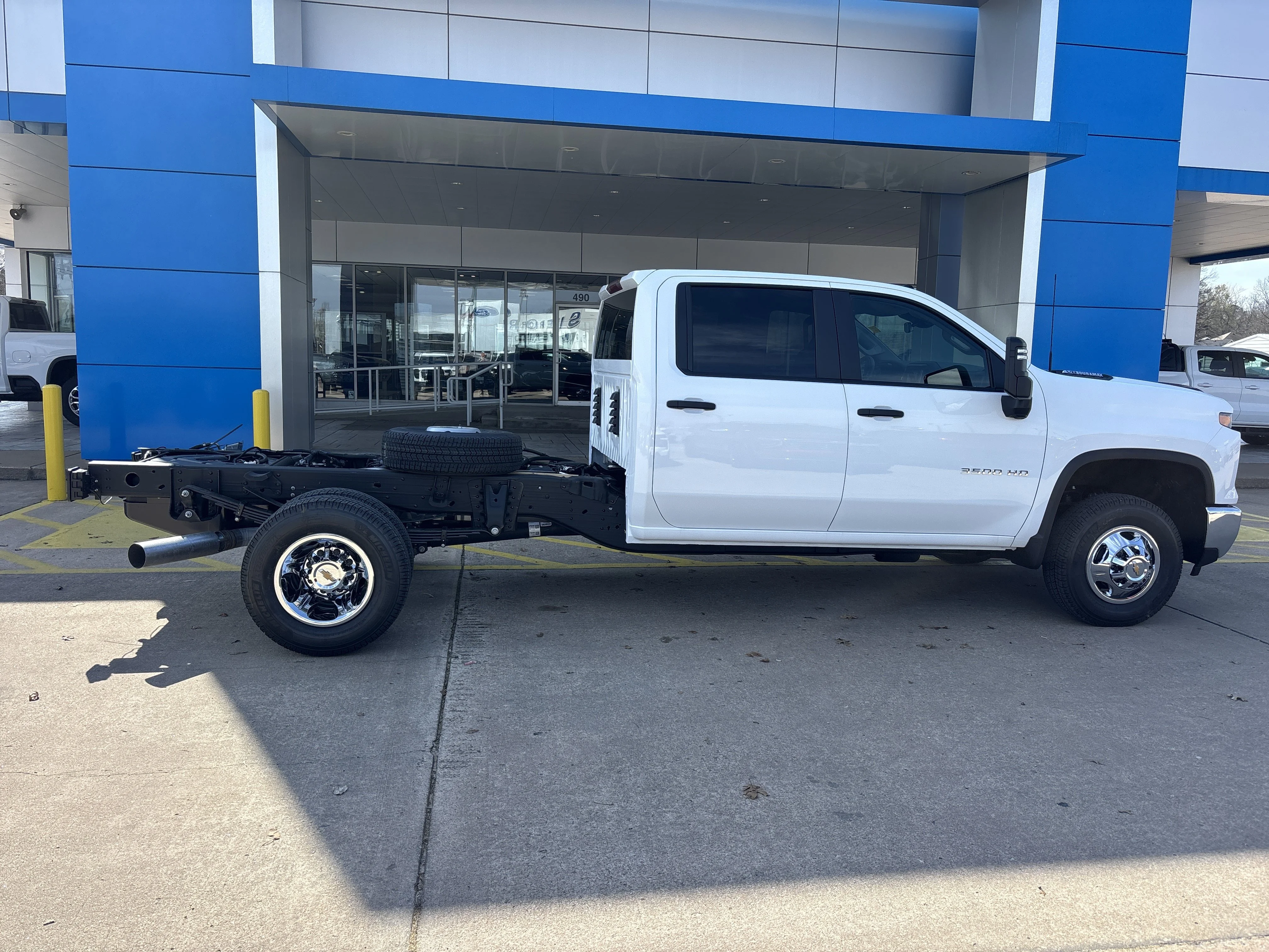 New 2026 Summit White Chevrolet Work Truck image 2