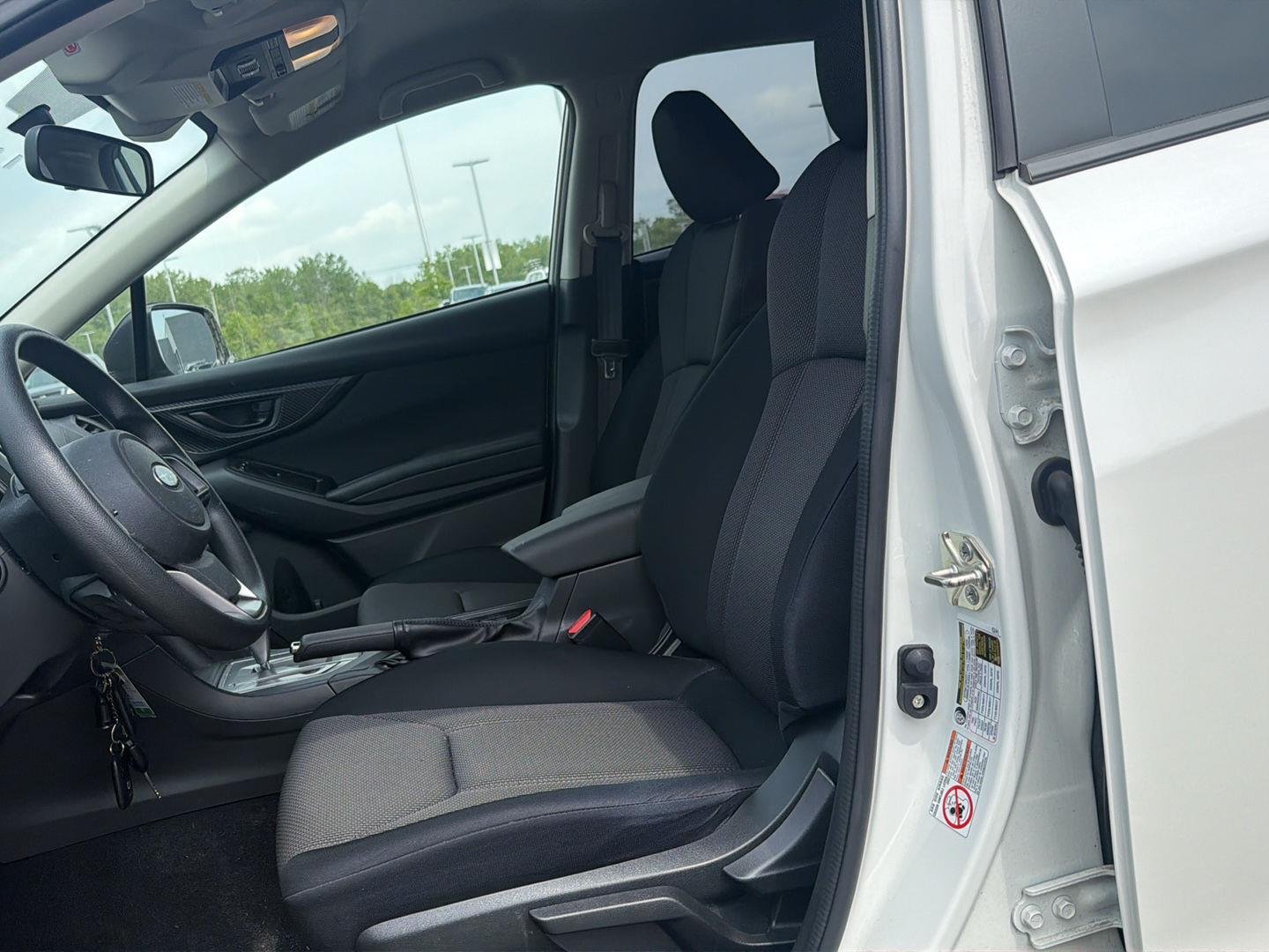 Used 2020 Crystal White Pearl Subaru Base image 10