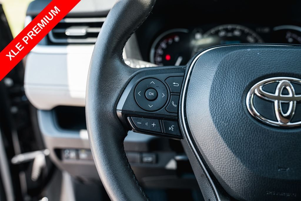 Used 2023 Midnight Black Metallic Toyota XLE Premium image 16