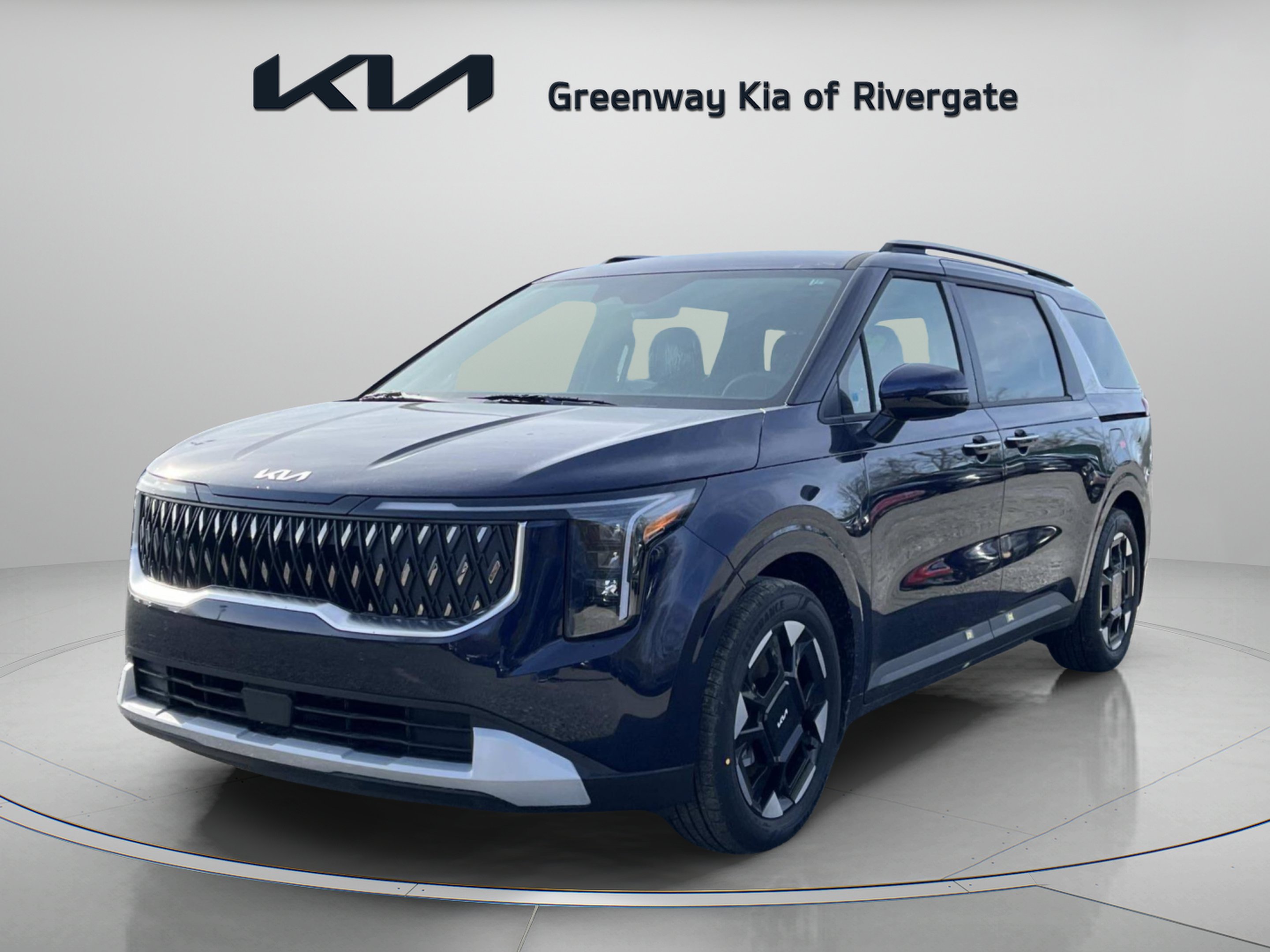 New 2026 Deep Chroma Blue Kia EX image 3