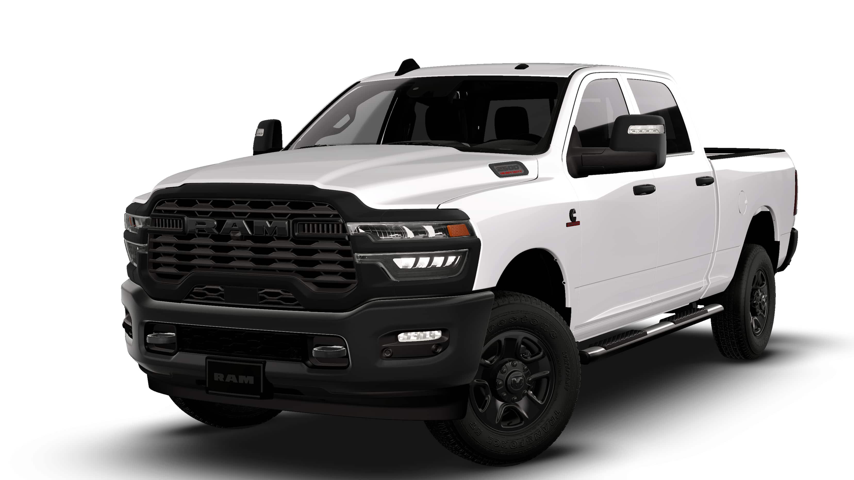 New 2026 Bright White Clear-Coat Exterior Paint RAM Tradesman image 13