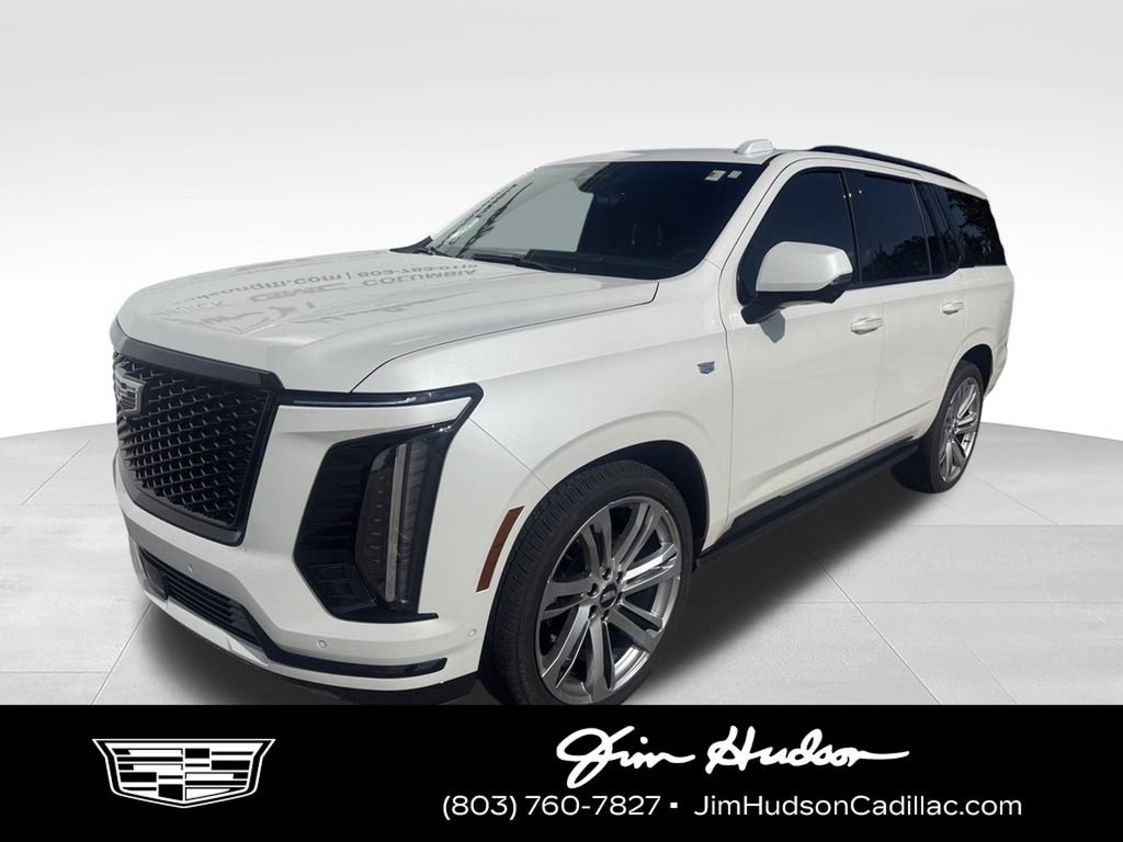 Used 2025 White Cadillac Sport image 1