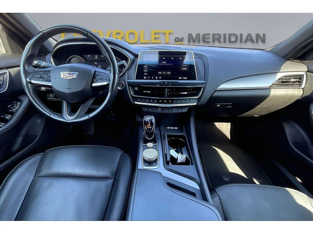 Used 2023 Argent Silver Metallic Cadillac Premium Luxury image 12