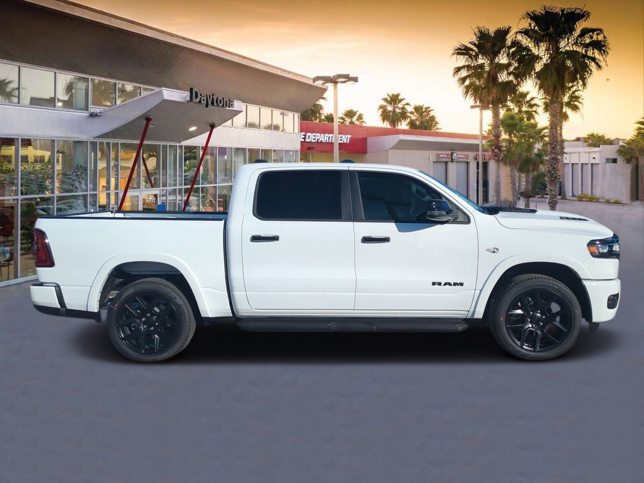 New 2026 Bright White Clearcoat RAM Laramie image 2