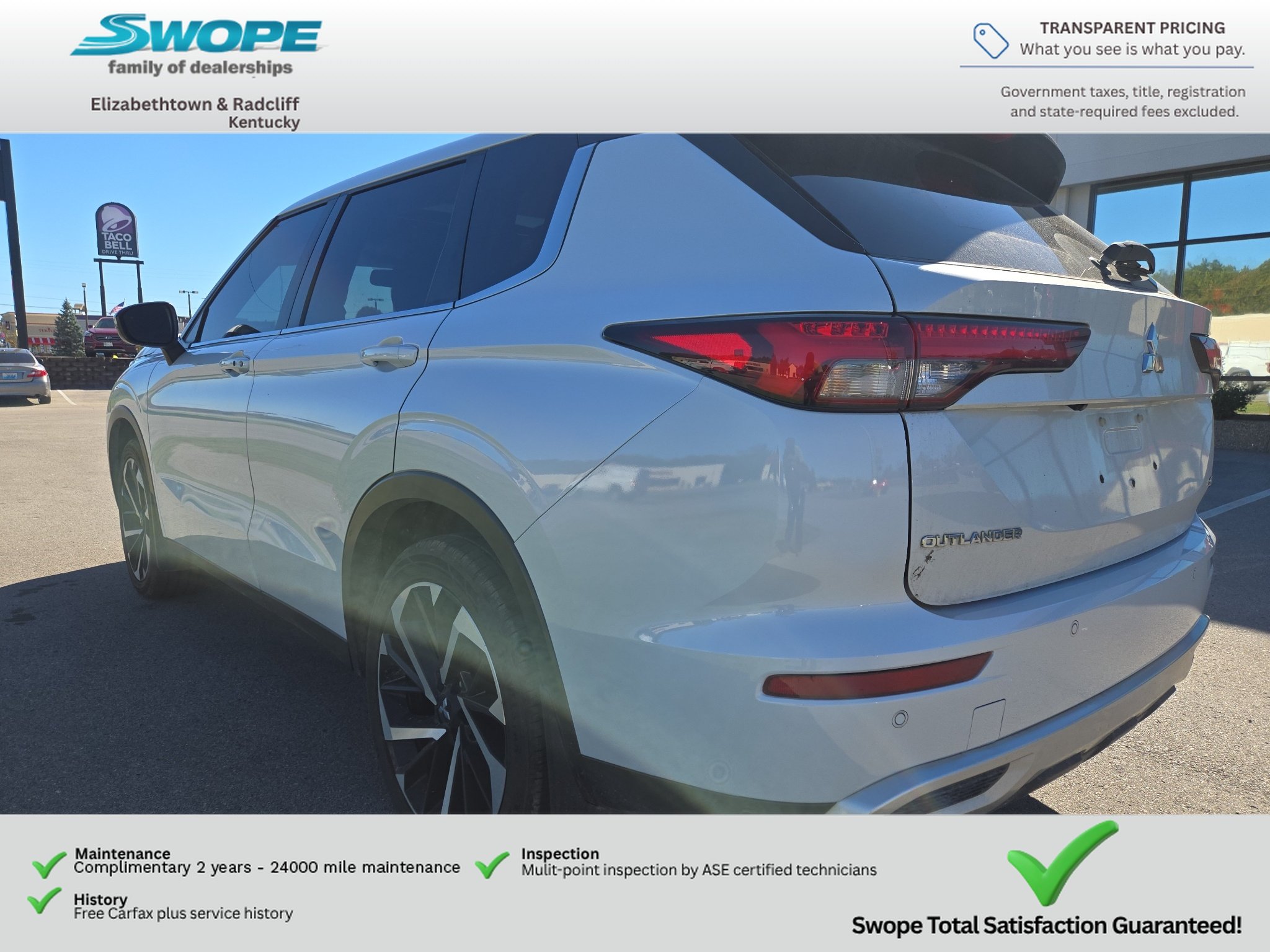 Used 2024 White Diamond Mitsubishi SE image 5