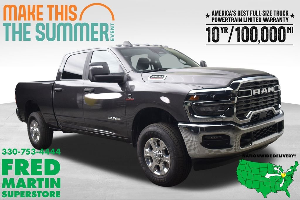 New 2026 Granite Crystal Metallic Clear-Coat Exterior Paint RAM Big Horn image 1