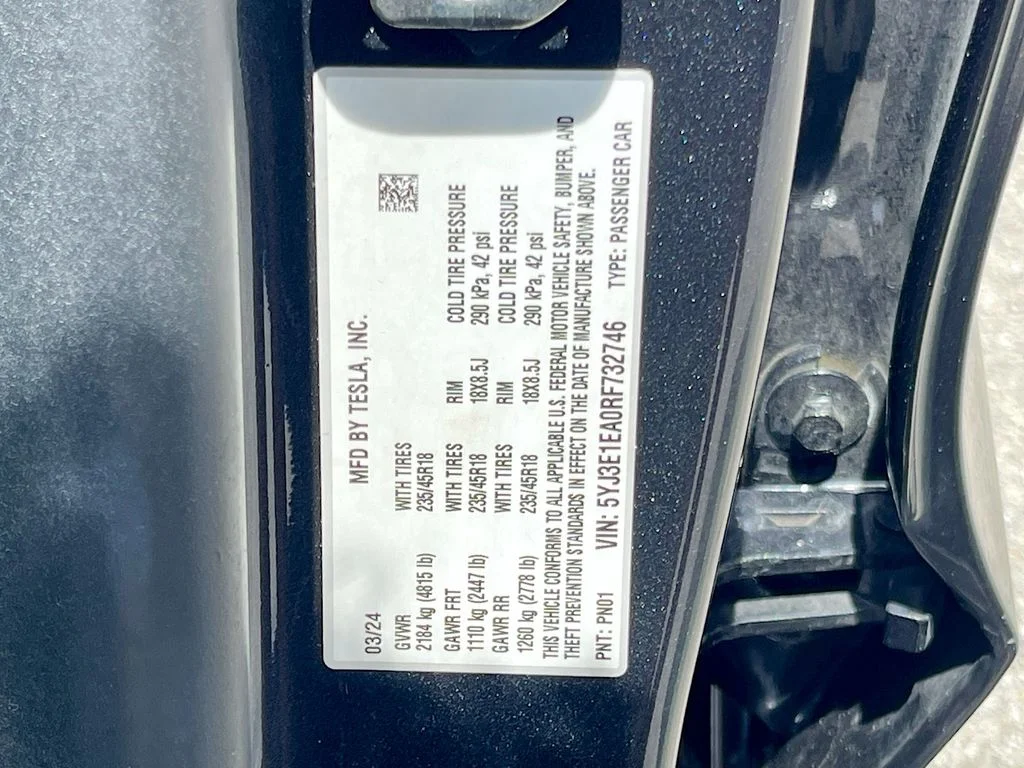 Used 2024 Gray Tesla Base image 31