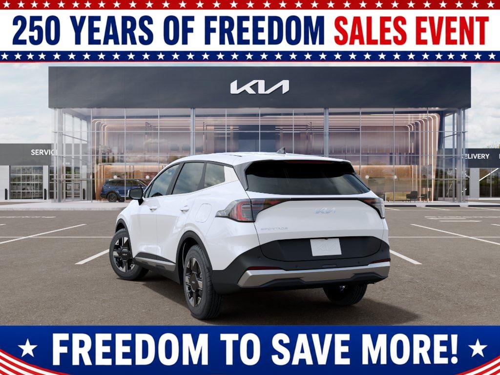 New 2026 Glacial White Kia LX image 4