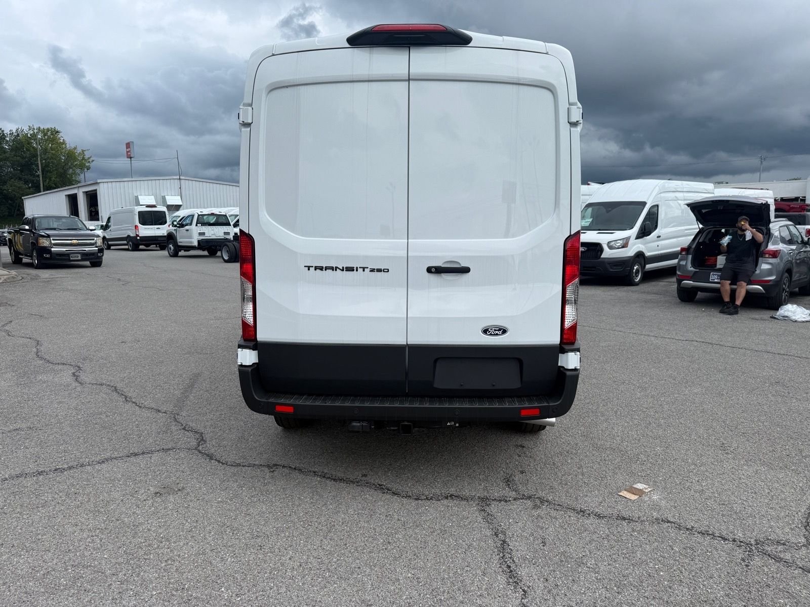 New 2026 Oxford White Ford Cargo Van image 5
