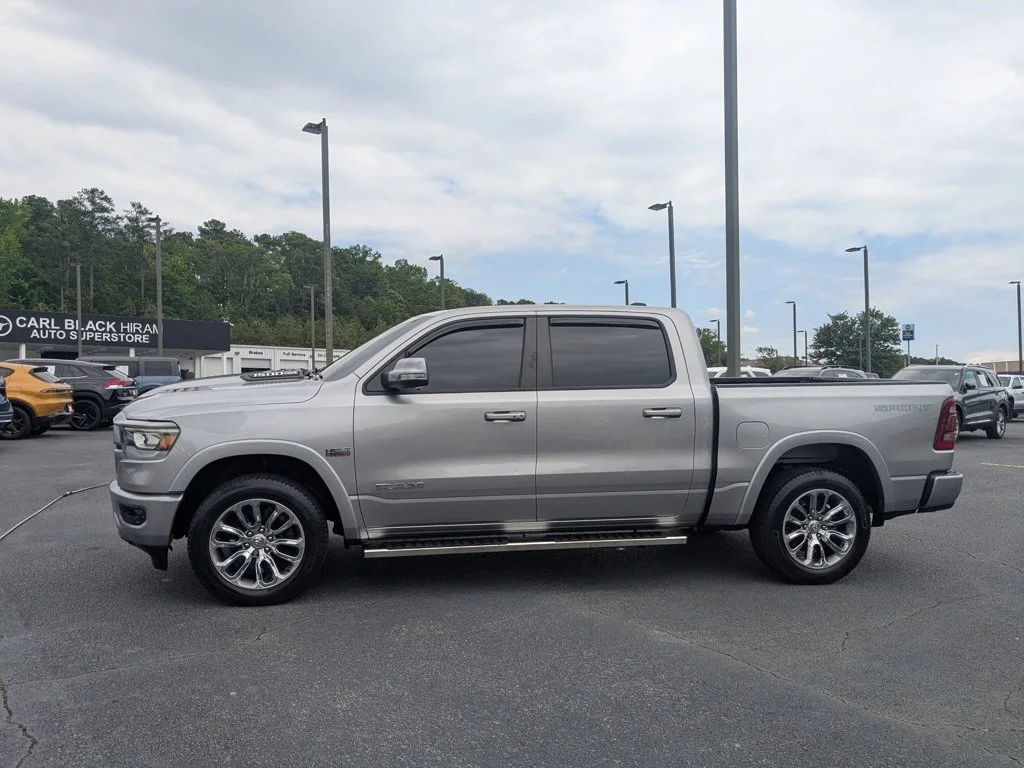 Used 2022 Billet Silver Metallic Clearcoat Ram Laramie image 8