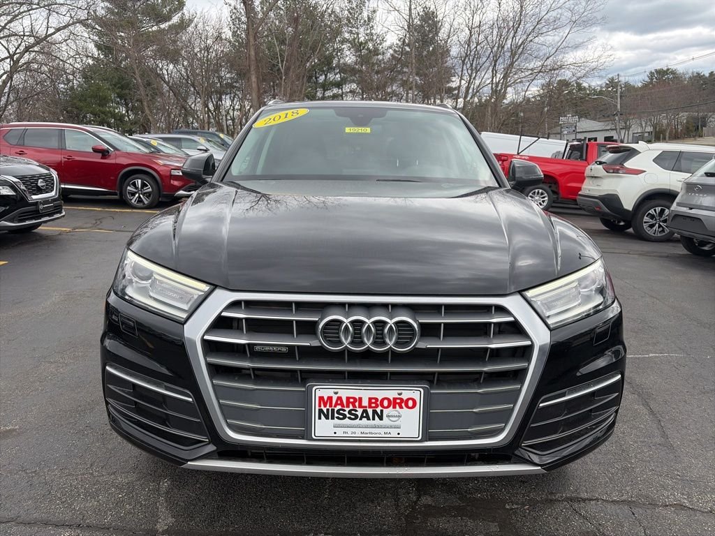 Used 2018 Audi Q5 Premium with VIN WA1ANAFY5J2008619 for sale in Marlborough, MA