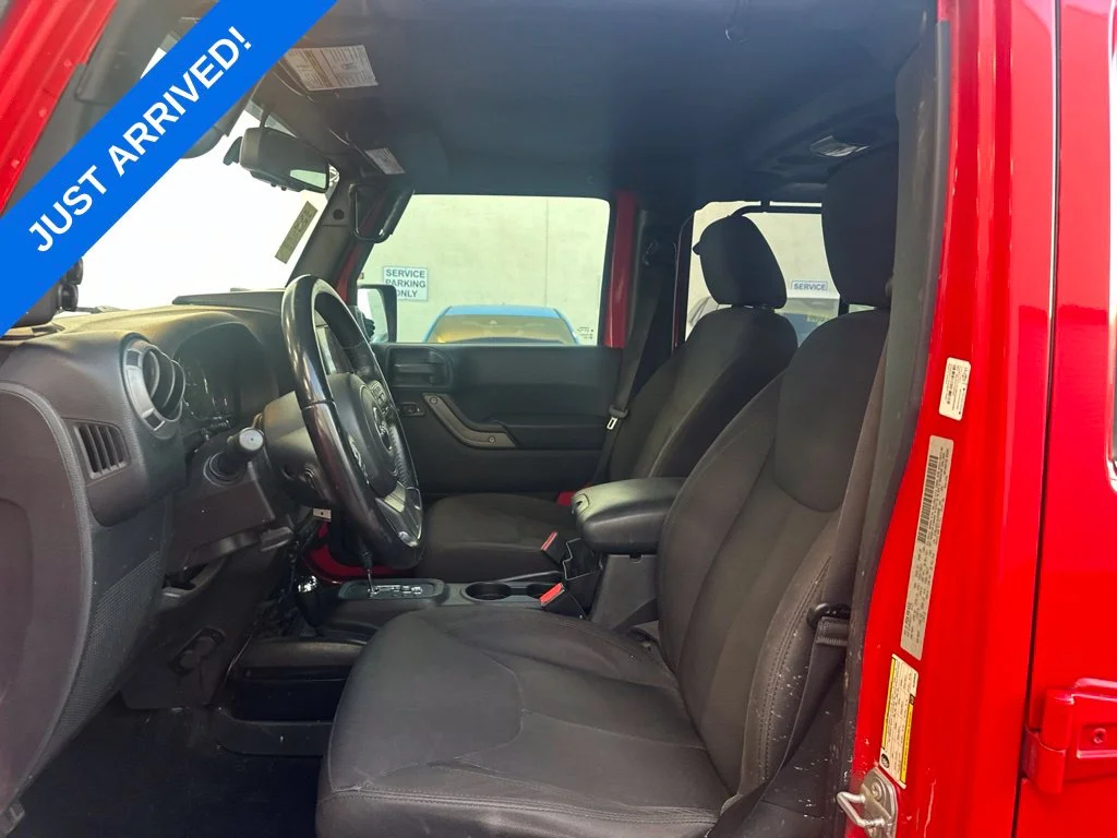 Used 2017 Red Clearcoat Jeep Unlimited Sport image 7