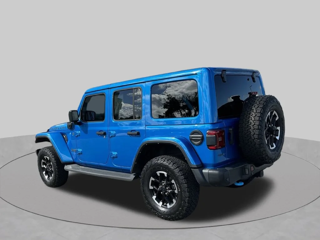 Used 2024 Blue Jeep Rubicon 4xe image 9