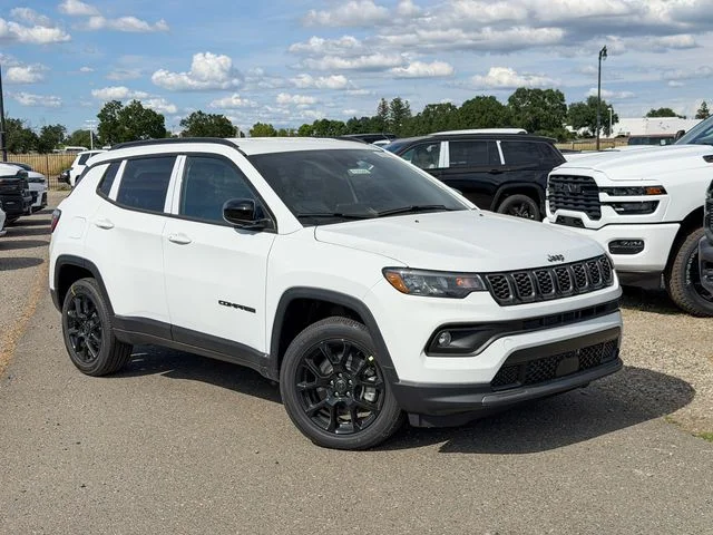 New 2026 Bright White Clear-Coat Exterior Paint Jeep Latitude image 2