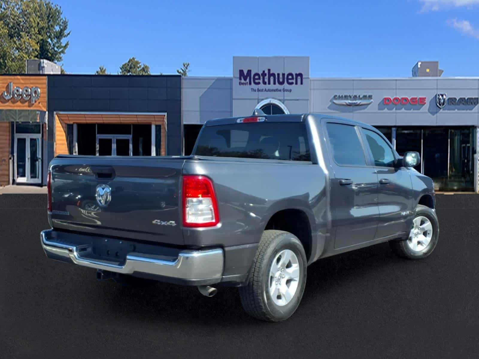 Used 2023 Granite Crystal Metallic Clearcoat Ram Big Horn image 5