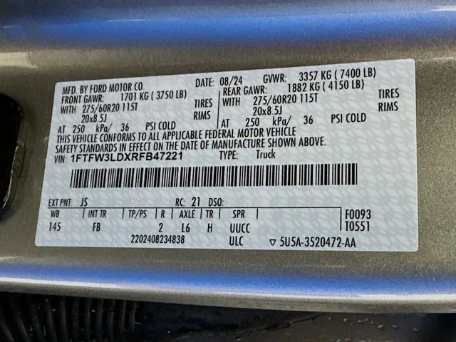Certified Pre-Owned 2024 Ford F-150 XLT