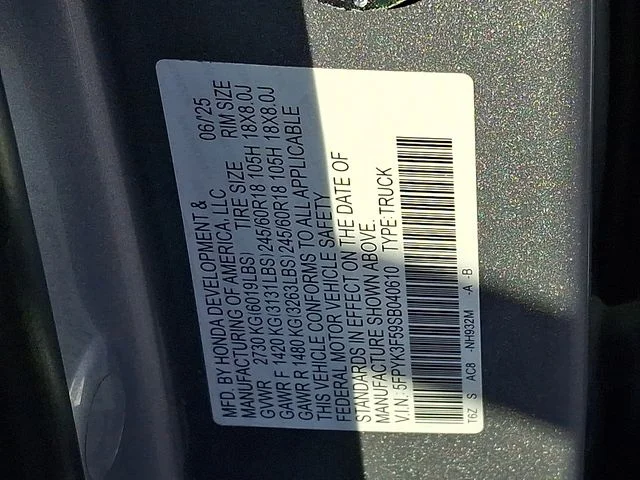 Used 2025 Gray Honda RTL image 26