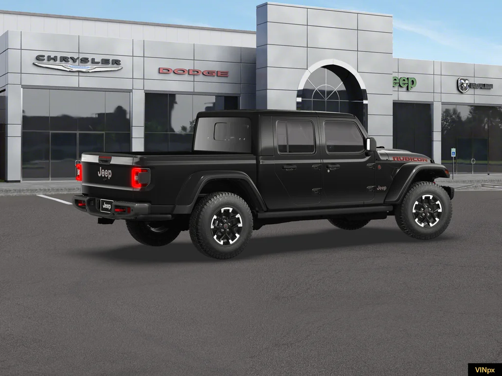 New 2026 Black Clear-Coat Exterior Paint Jeep Rubicon X image 7