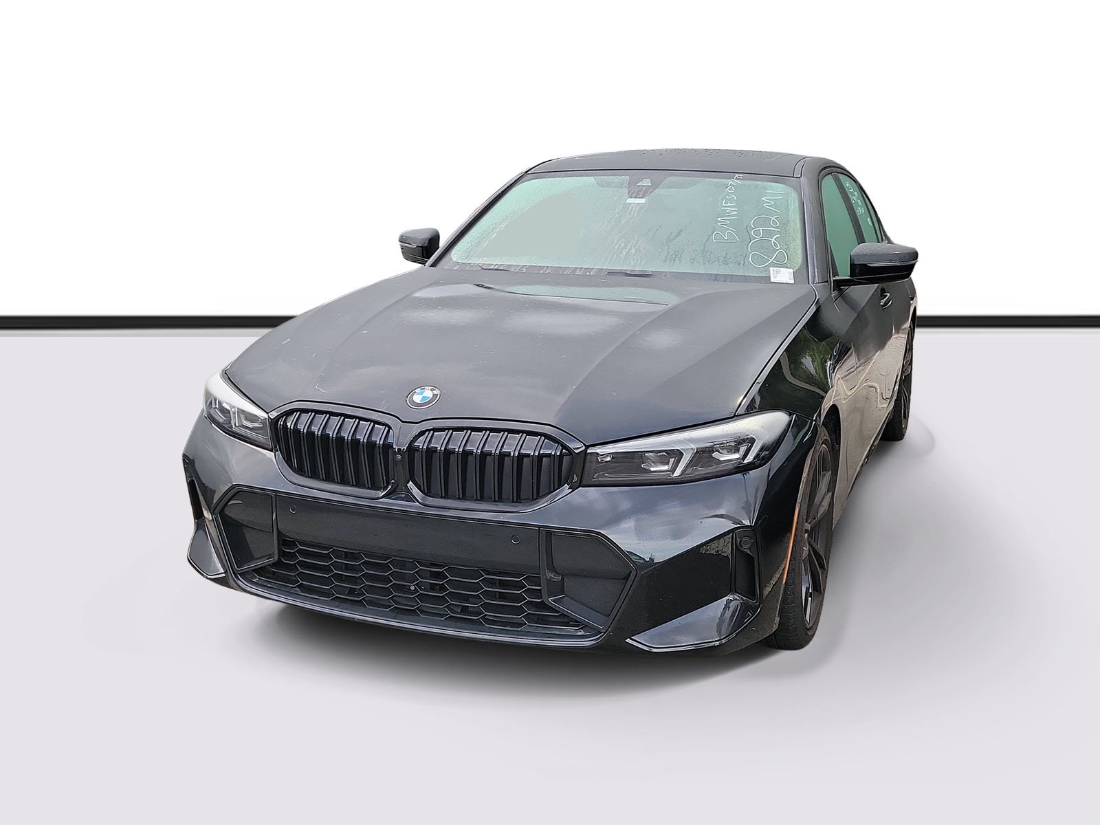 Certified Used 2023 Black Sapphire Metallic BMW 330i xDrive image 3