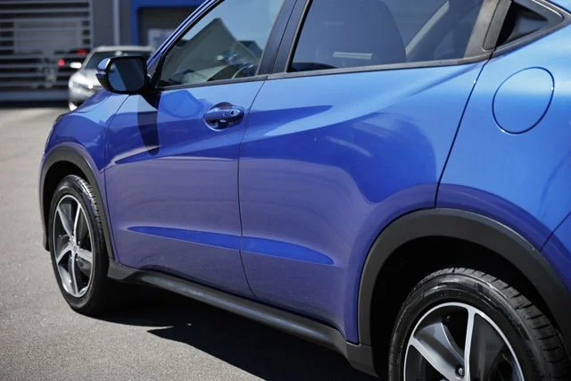 Used 2021 Aegean Blue Metallic Honda EX image 8