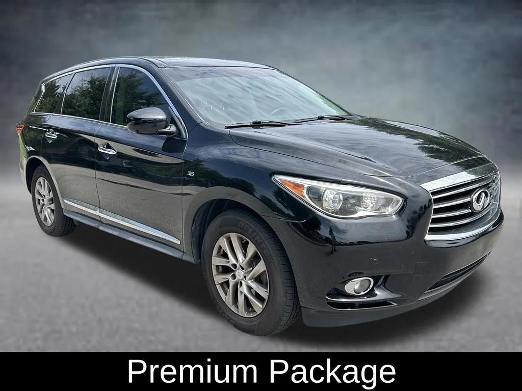 Used 2015 Black Obsidian INFINITI Base image 3